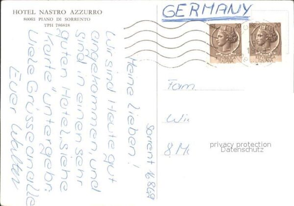 Sorrento Campania Hotel Nastro Azzurro – Bild 2