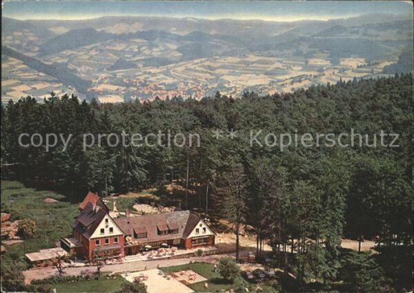 Bad Brueckenau Fliegeraufnahme Waldschenke Pilsterhof
