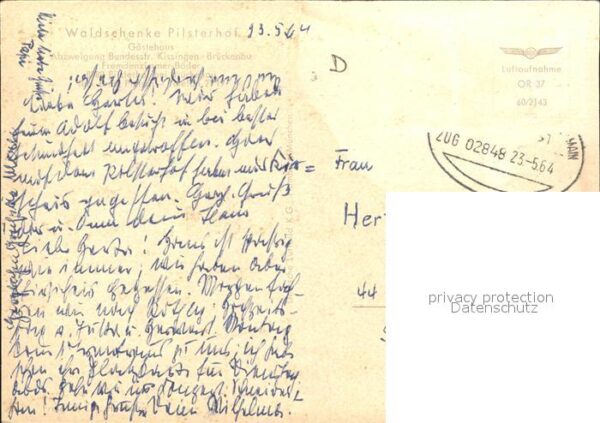 Bad Brueckenau Fliegeraufnahme Waldschenke Pilsterhof – Bild 2