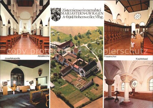 Hohenweiler Vorarlberg Abtkirche Josefskapelle Kapitelsaal