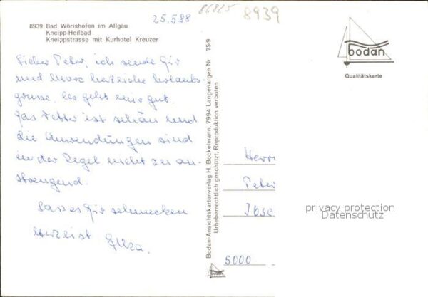 Bad Woerishofen Kneipp Heilbad Kurhotel Kreuzer – Bild 2