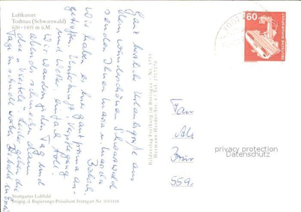 Todtnau Fliegeraufnahme – Bild 2