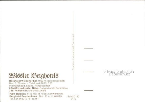 Wiedener Eck Berghotel Wiedener Eck – Bild 2