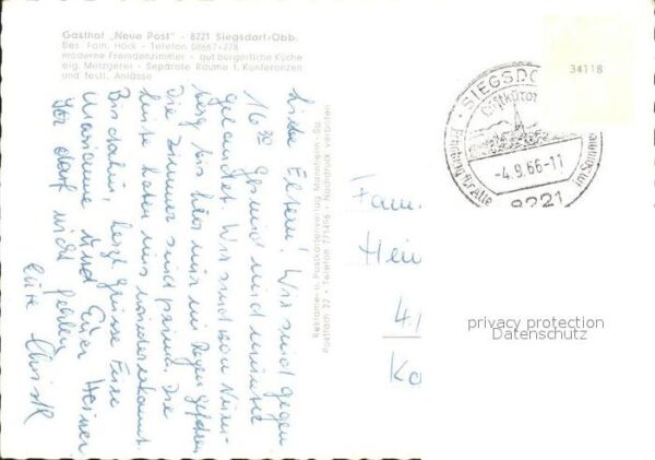 Siegsdorf Oberbayern Gasthof Neue Post – Bild 2
