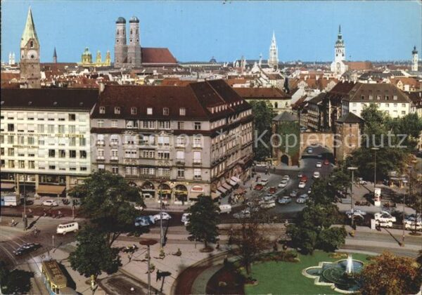 Muenchen Sendingertorplatz Türme