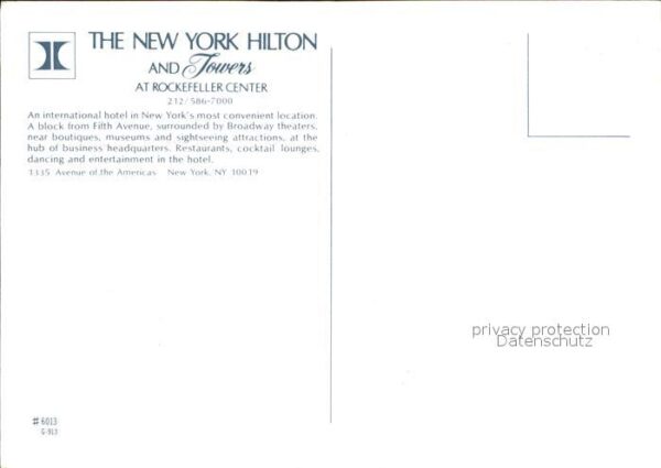 New York City Hilton – Bild 2