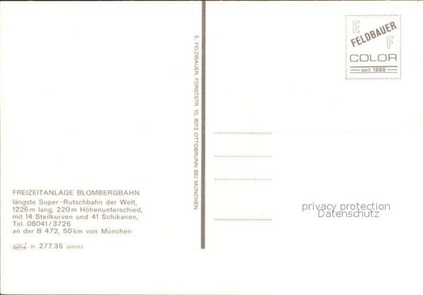 Muenchen Freizeitanlage Blombergbahn – Bild 2