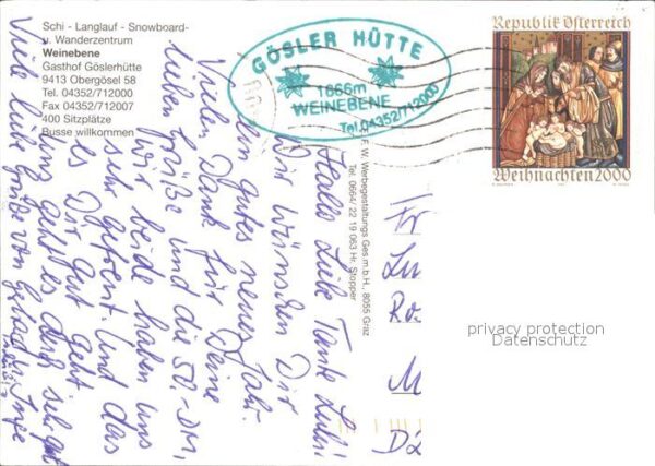 Obergoesel Wolfsberg Gasthof Göslerhütte Weinebene – Bild 2