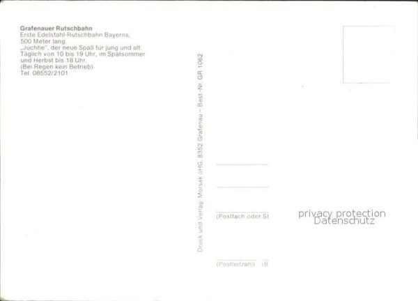 Grafenau Niederbayern Rutschbahn – Bild 2