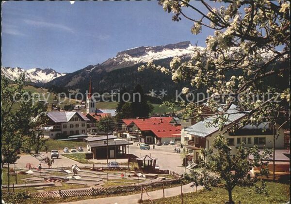 Riezlern Kleinwalsertal Vorarlberg Schwarzwassertal