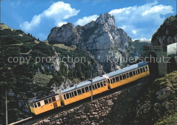 Zahnradbahn Wendelsteinbahn Tunneleinfahrt Soinkess