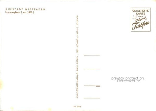 Wiesbaden Nerobergbahn – Bild 2