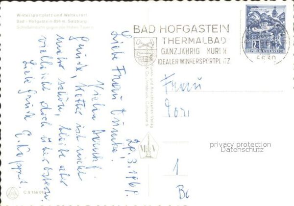 Bad Hofgastein Schloßalmbahn – Bild 2