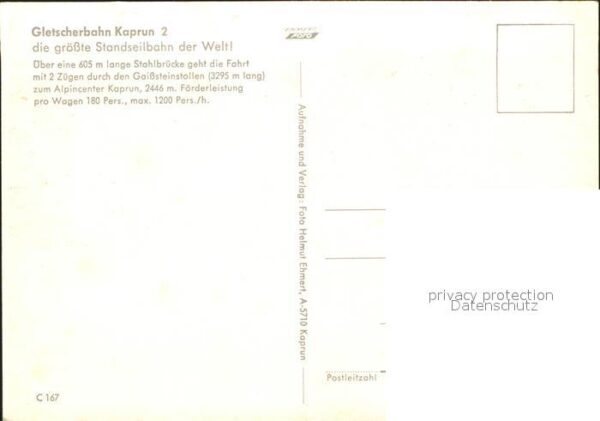 Kaprun Standseilbahn – Bild 2