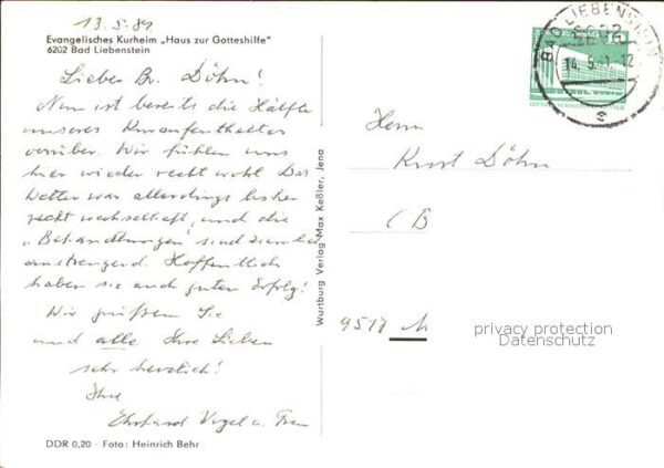 Bad Liebenstein Haus zur Gotteshilfe – Bild 2