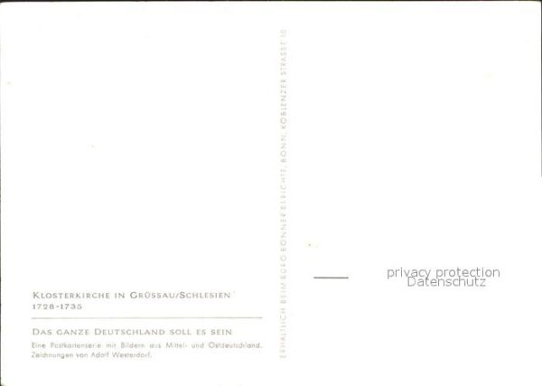 Gruessau Krzeszow Klosterkirche – Bild 2