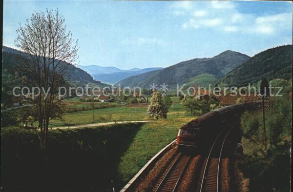 Gutachtal Schwarzwaldbahn