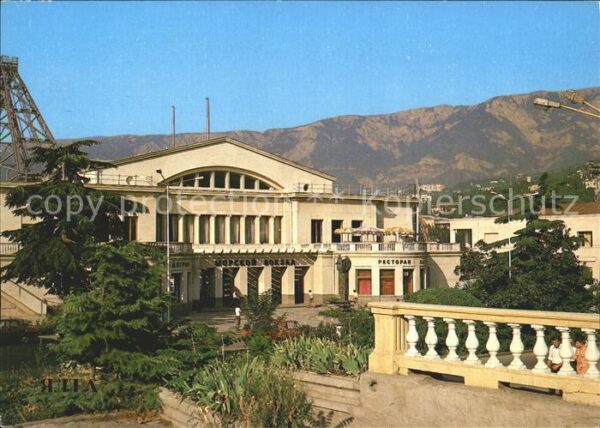 Jalta Yalta Krim Crimea Passagiehafen