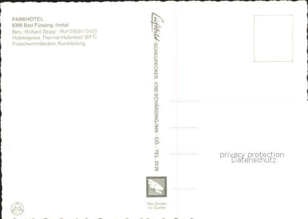 Bad Fuessing Fliegeraufnahme Park Hotel – Bild 2