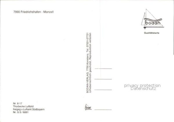 Friedrichshafen Bodensee Fliegeraufnahme – Bild 2