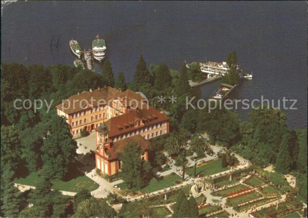 Insel Mainau Fliegeraufnahme