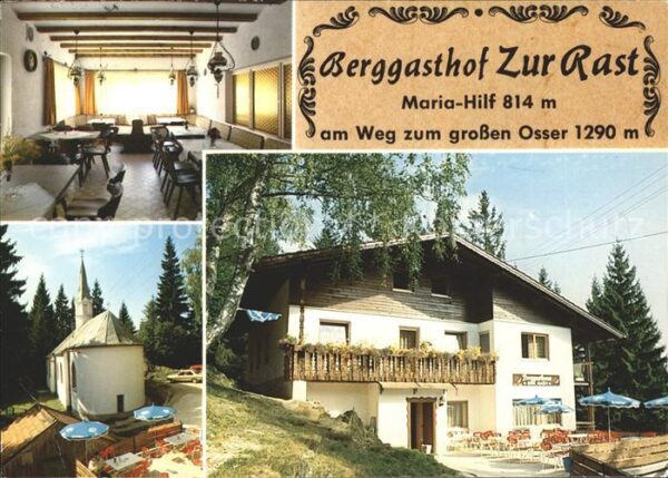 Mariahilf Berggasthof Zur Rast