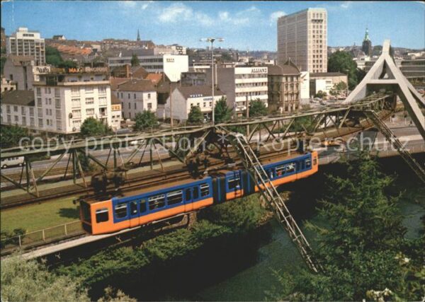 Wuppertal Schwebebahn Stadtmitte