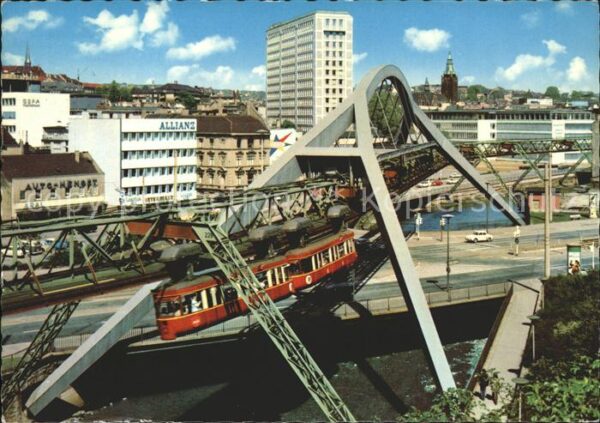 Wuppertal Schwebebahn Stadtmitte
