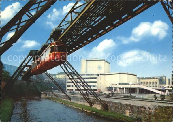 Wuppertal Schauspielhaus Schwebebahn
