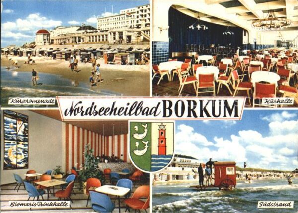 Borkum Kurhalle Kurpromenade