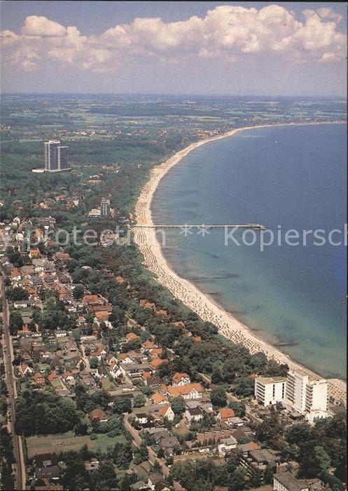 Timmendorfer Strand Fliegeraufnahme