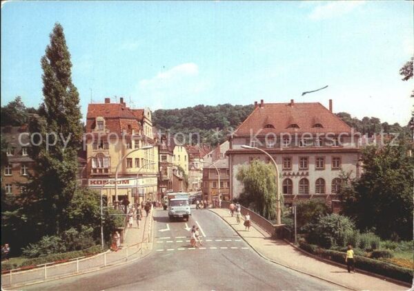 Greiz Thueringen Friedensbrücke