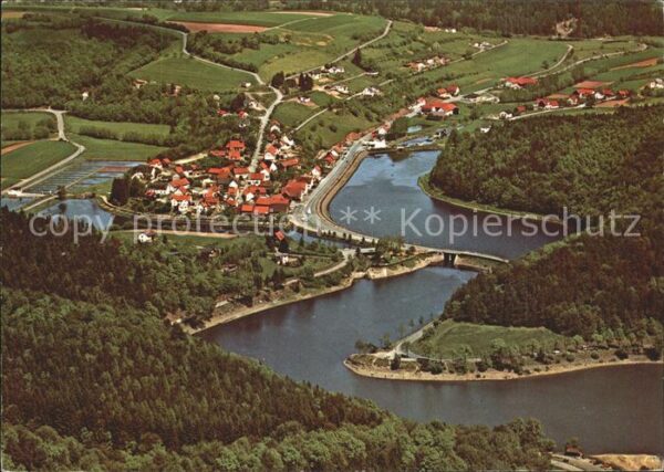 Edersee Fliegeraufnahme