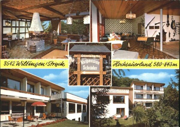 Willingen Sauerland Kurpension Schröder