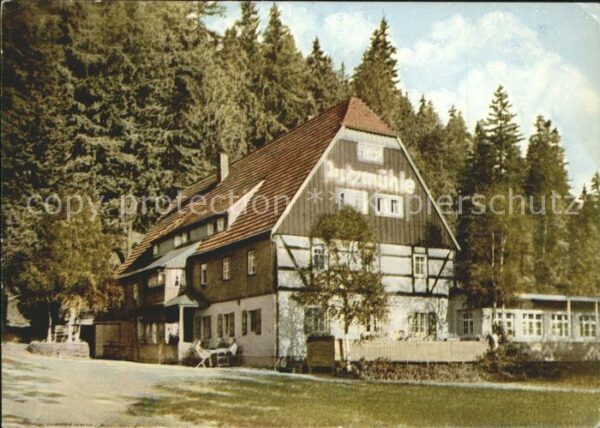 Oberpoebel Gaststätte Fremdenhof Putzmühle
