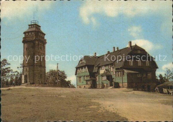Auersberg Wildenthal HOG Wismut Berghotel Aussichtsturm