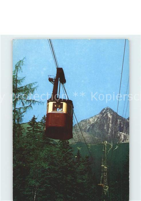 Vysoke Tatry Hohe Tatra Seilbahn