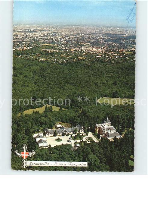 Wien Lainzer Tiergarten Fliegeraufnahme