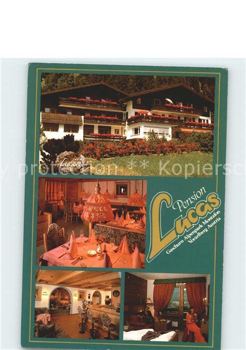 Gaschurn Vorarlberg Pension Lucas