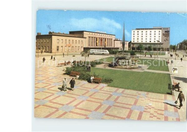 Merseburg Saale Gagarinplatz