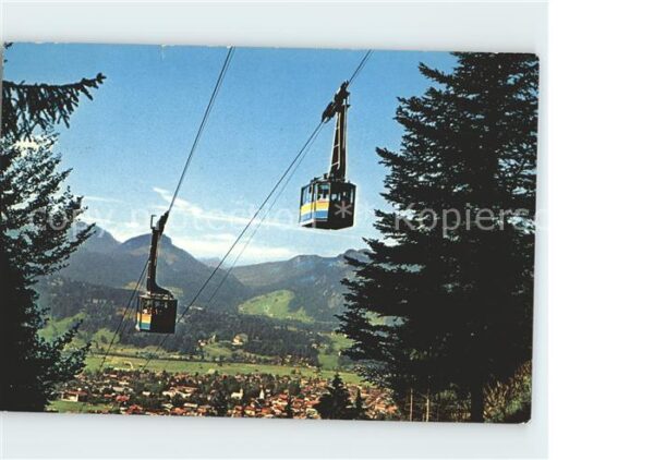 Oberstdorf Neue Nebelhorn Großkabienenseilbahn