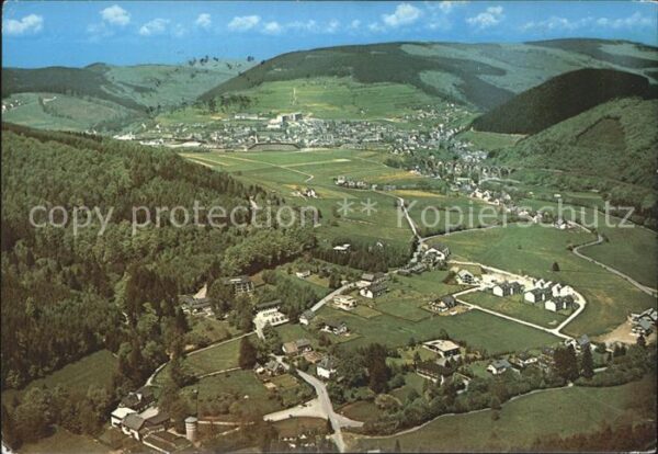 Willingen Sauerland Fliegeraufnahme