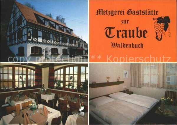 Waldenbuch Restaurant Metzgerei zur Traube