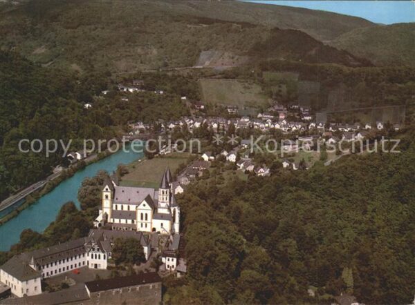 Obernhof Lahn Fliegeraufnahme Kloster Arnstein