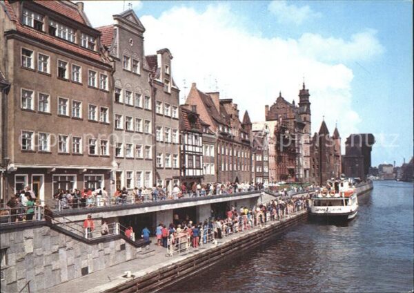 Gdansk Häuser am Wasser