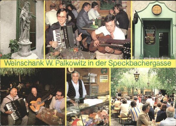 Stuttgart Weinschank W. Palkowitz Speckbachergass