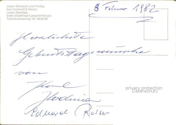 Stuttgart Weinschank W. Palkowitz Speckbachergass – Bild 2
