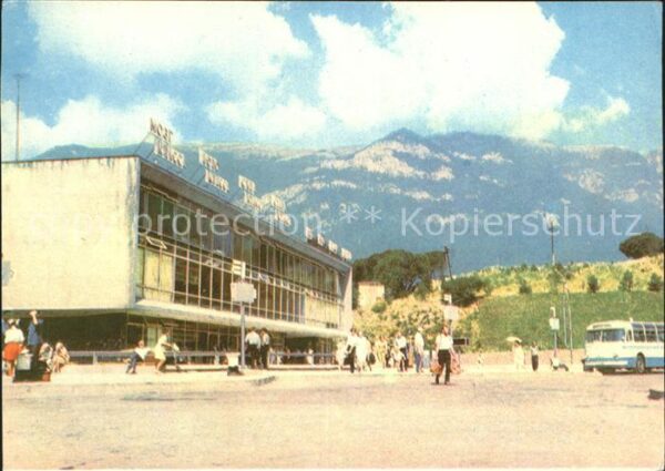Jalta Yalta Krim Crimea Busstation