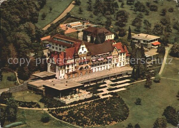 Badenweiler Rheumaklinik der BVA Fliegeraufnahme