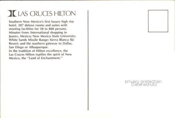 New Mexico US-State Las Cruces Hilton – Bild 2